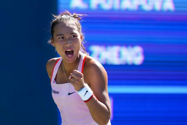 Kaiyuan-郑钦文袁悦携手晋级 中国金花四人进入美网32强